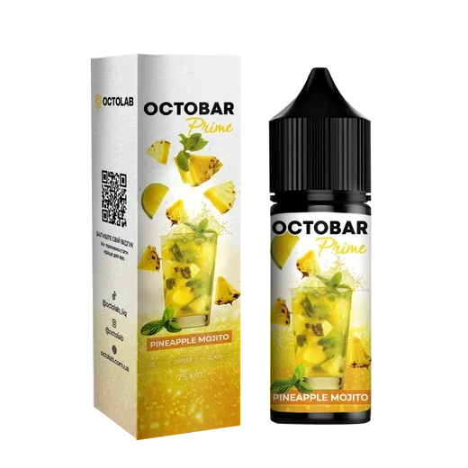 Набір Octobar Prime 15 мл 50 мг Pineapple Mojito (Ананасовий мохіто)