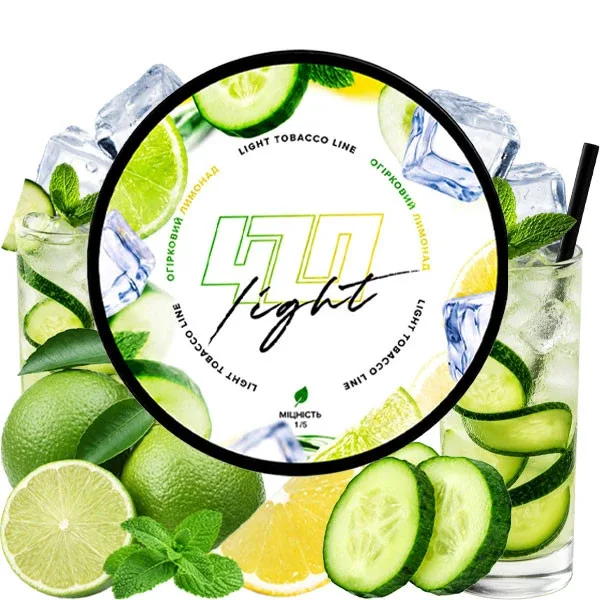 Тютюн 420 Light 250gr Огірковий лимонад