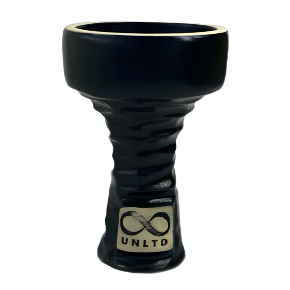 Чаша для кальяну Unlimited Ceramics UNLTD Killer Black Obsidian