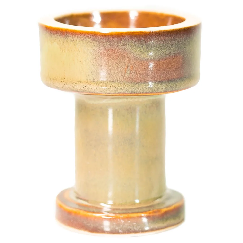 Чаша для кальяну Gusto Bowls Rook 2.0 Glaze II Зелено - Коричневий
