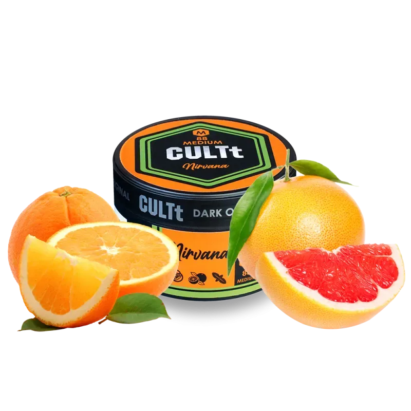 Тютюн CULTt Medium M88 100g Nirvana (Грейпфрут Апельсин М'ята)