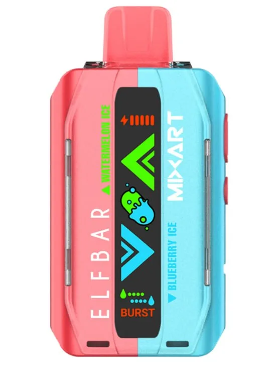 Elf Bar MixArt 40000 Blueberry Watermelon Ice (Чорниця Кавун Лід)