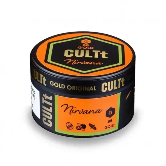 Тютюн CULTt Gold C88 100g Nirvana (Грейпфрут Апельсин М'ята)