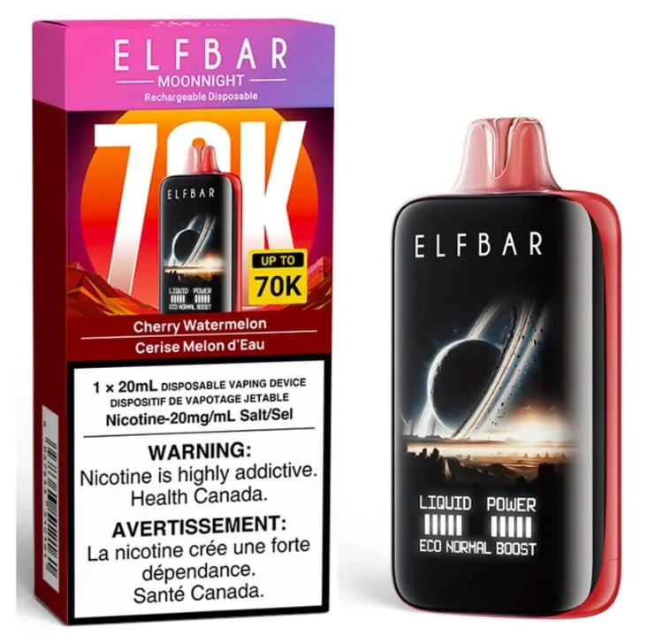 Elf Bar MoonNight 70K Cherry Watermelon (Вишня Кавун)
