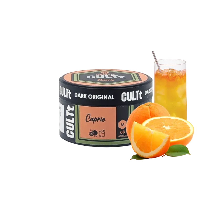 Тютюн CULTt Medium M68 100g Caprio (Апельсиновий Сік)