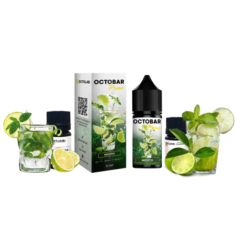 Набір Octobar Prime 30 мл 50 мг Mojito (Мохіто)