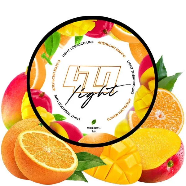 Тютюн 420 Light 100gr Апельсин Манго