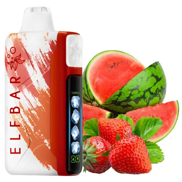 Elf Bar 30000 Ice King Strawberry Watermelon (Полуниця Кавун)