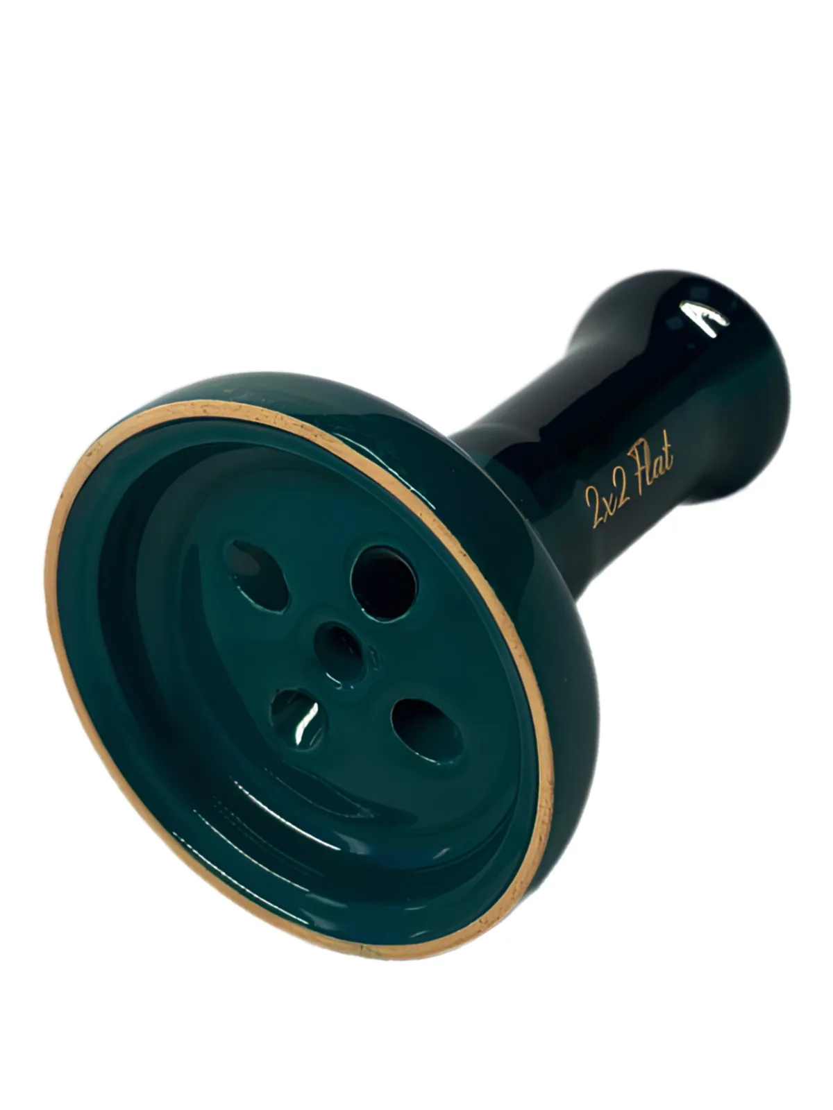 Чаша для кальяну 2х2 Flat Emerald Green 2