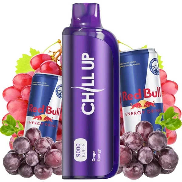 Chill Up 9000 Grape Energy (Виноградний Енергетик)