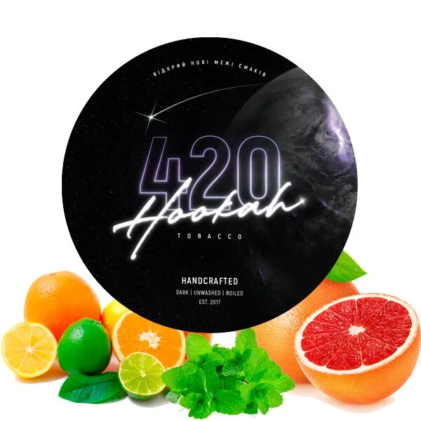 Тютюн 420 Classic Line 100gr Citrus Mint (Цитрус М'ята)
