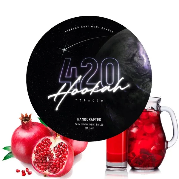 Тютюн 420 Classic Line 250gr Pomegranate Mors (Гранатовий морс)