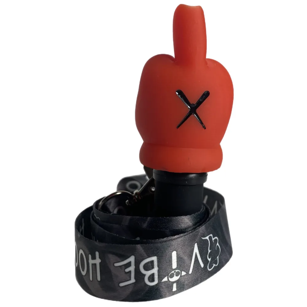 Персональний Мундштук для кальяну Vibe Hookah F*ck Червоний