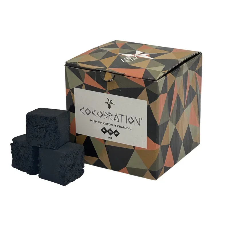 Вугілля кокосове для кальяну Cocobration Premium 1кг