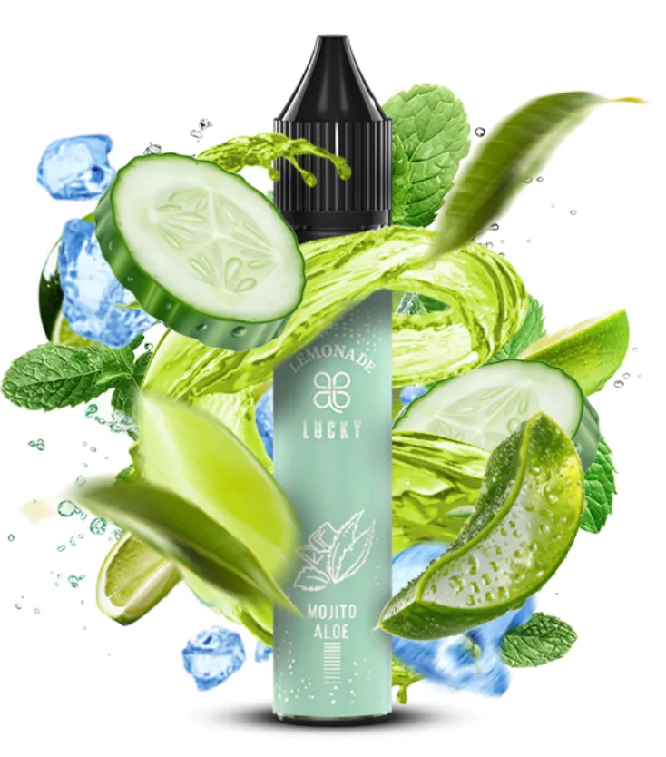 Рідина Lucky 30ml 50mg Mojito Aloe Cucumber Lemonade (Мохіто Алое Огірок Лимонад)