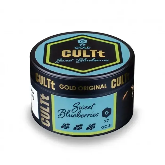 Тютюн CULTt Gold C77 100g Sweet Blueberries (Солодка Чорниця)