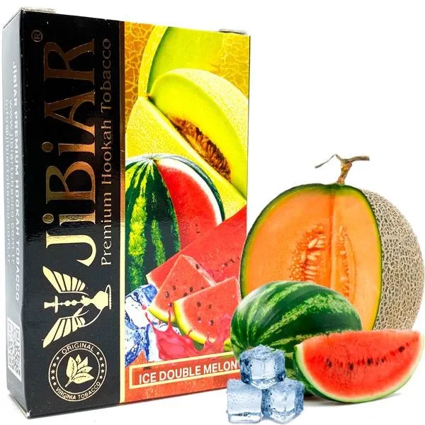 Тютюн Jibiar 50g Ice Double Melon (Диня Кавун Лід)