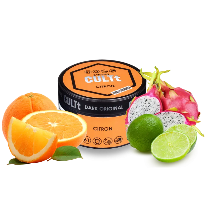 Тютюн CULTt Strong DS81 100g Citron (Пітая Лайм Апельсин)
