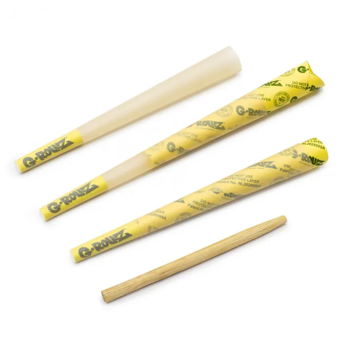 Конус G-ROLLZ Banksy's Graffiti - Bamboo Unbleached 3