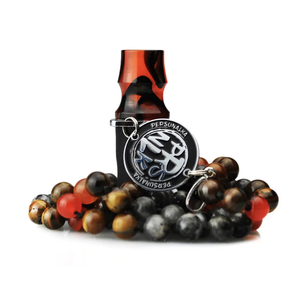 Персональний мундштук для кальяну PERSONALKA Stone Red/Black