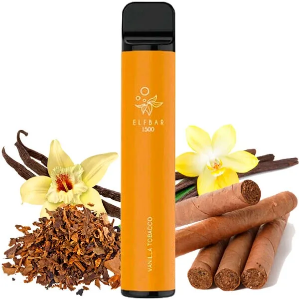 Elf Bar 1500 Vanilla Tobacco (Ваніль Тютюн)