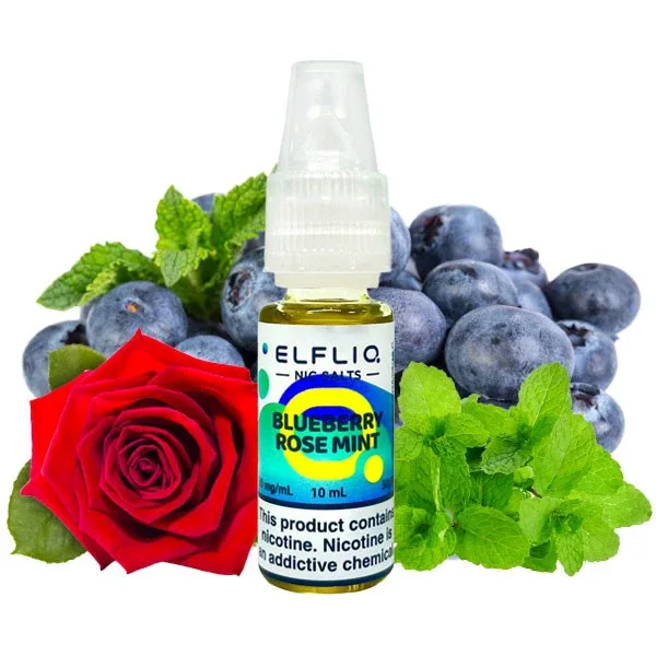 Рідина Elf Liq 10 мл Blueberry Rose Mint (Чорниця Троянда М'ята)