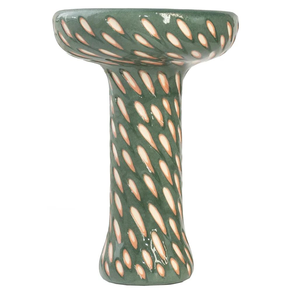 Чаша для кальяну ETNA Phunnel Cut Glaze Dark Green