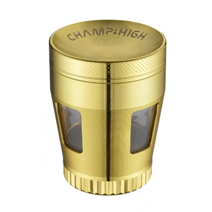 Гріндер металевий Champ CH. HIGH WINDOW CURVED GRINDER 50MM 4