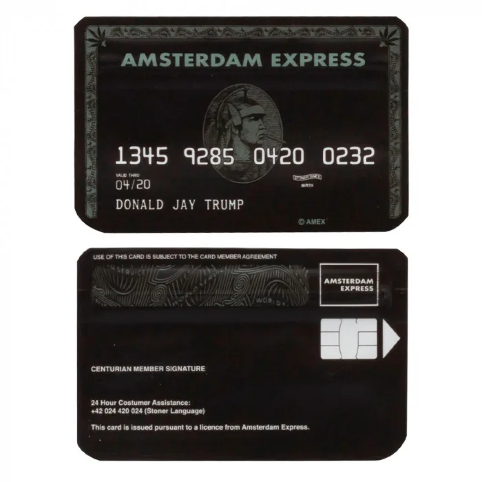 Бокс для зберігання бумаги для куріння Amsterdam Express 85x55mm