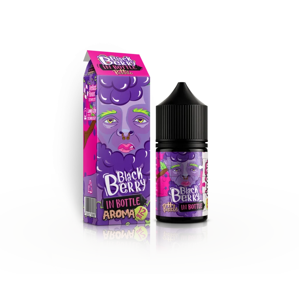 Набір In Bottle Salt Puzzle 30 ml 50mg Blackberry (Ожина)