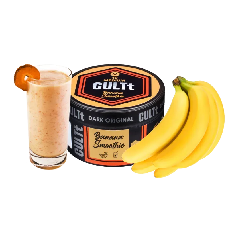 Тютюн CULTt Medium M42 100g Banana Smoothie (Банановий Смузі)