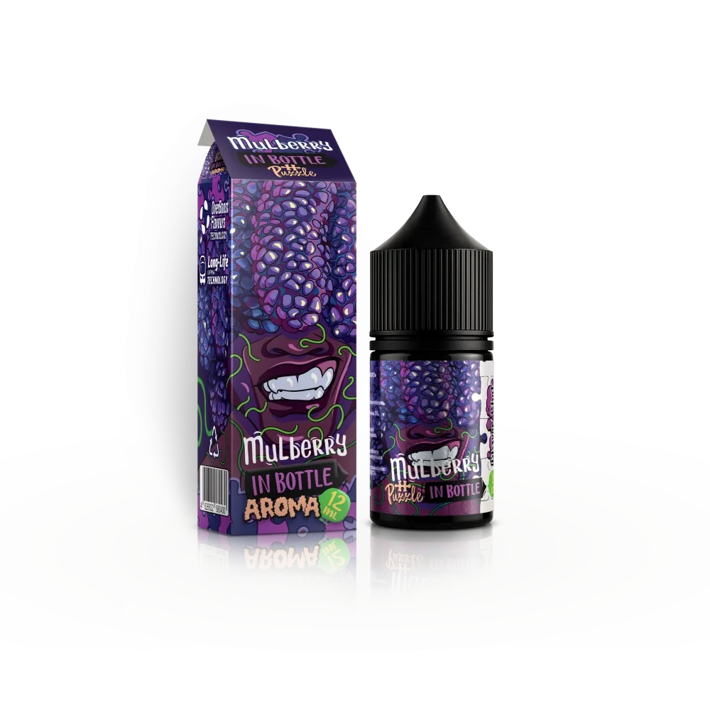 Набір In Bottle Salt Puzzle 30 ml 50mg Mulberry (Шовковиця)