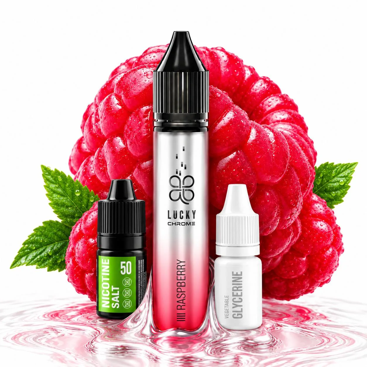 Набір Lucky Chrome 30ml 50 mg Raspberry (Малина)