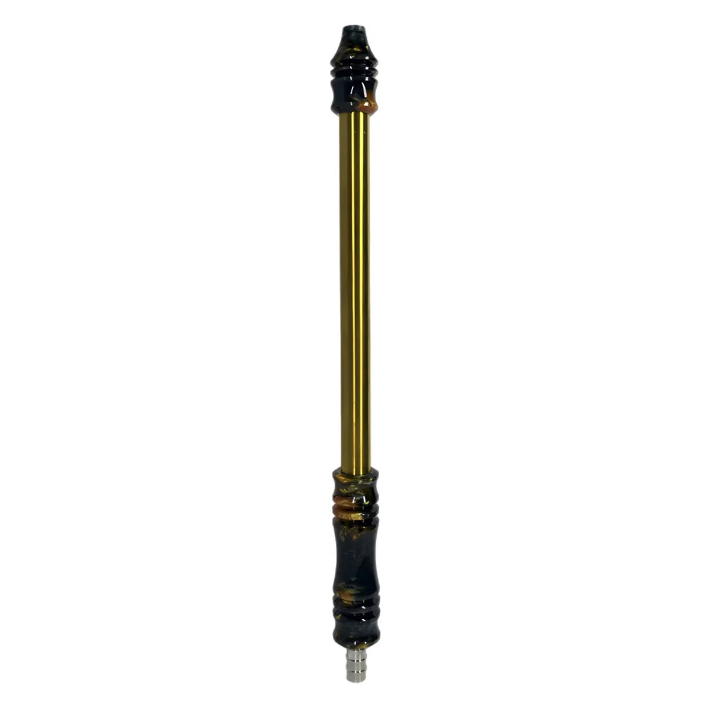 Мундштук для кальяну Mistify Epoxy Gold Black Fire