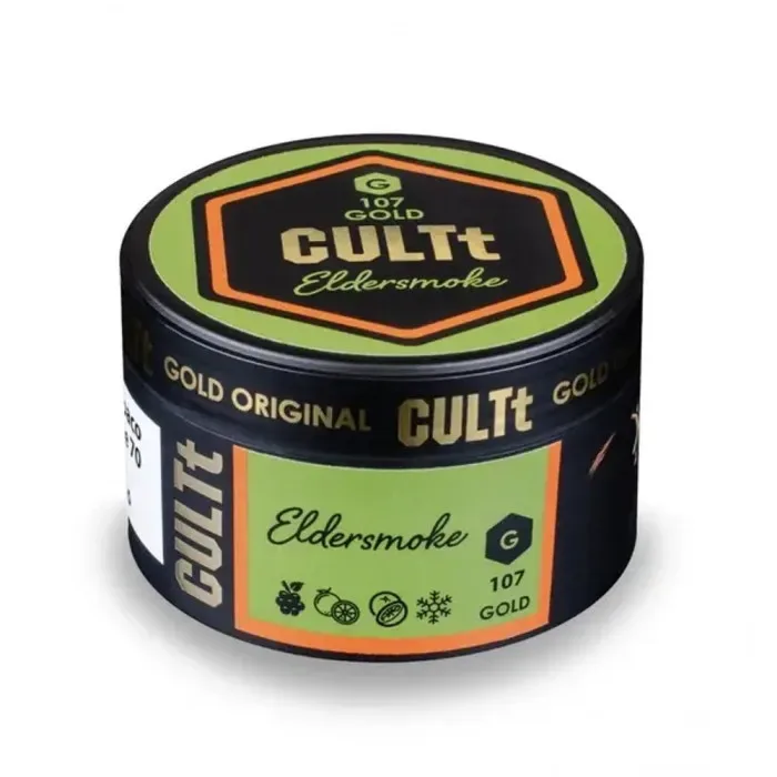 Тютюн CULTt Gold C107 100g Eldersmoke (Бузина Лайм Апельсин Лід)