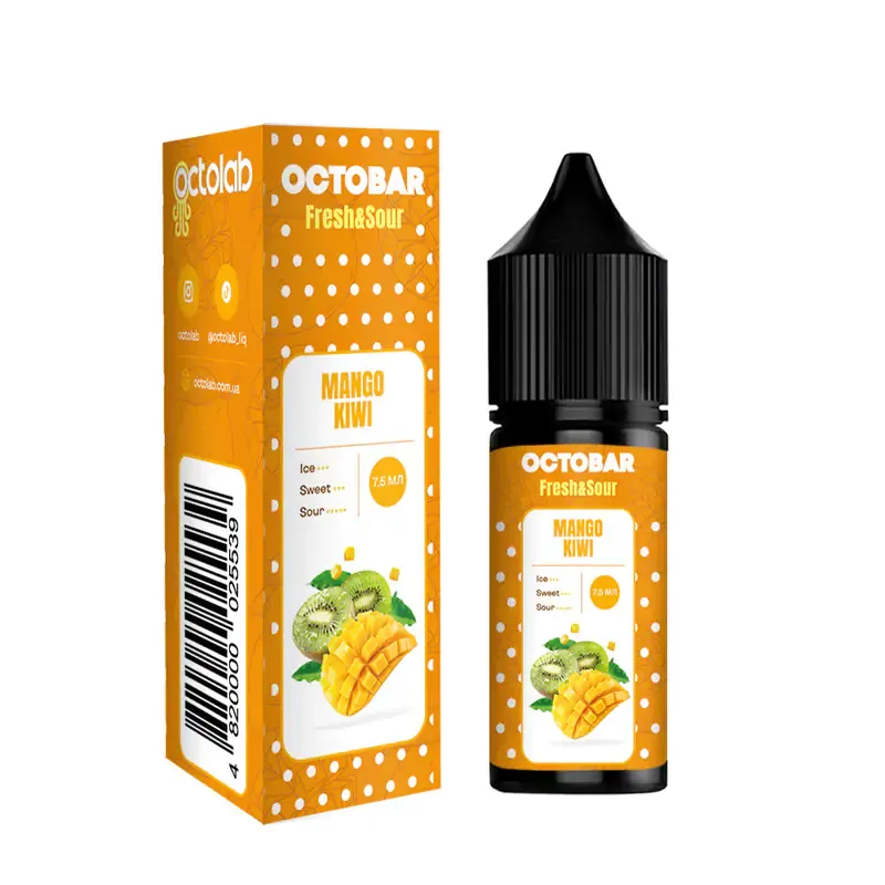 Набір Octobar Fresh & Sour 15 мл 50 мг Mango Kiwi (Манго Ківі)