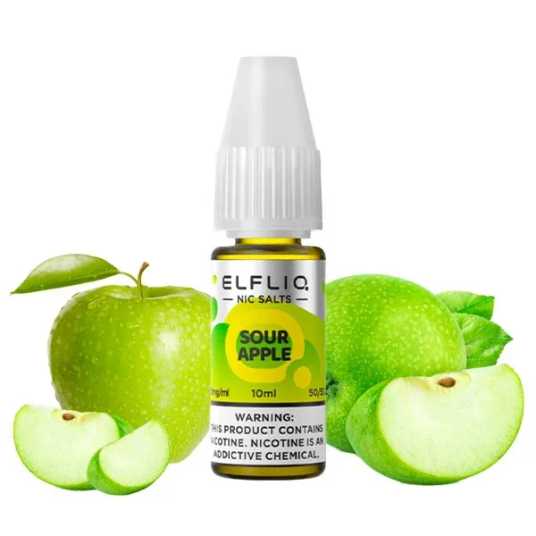 Рідина Elf Liq 10 мл Sour Apple (Кисле Яблуко)