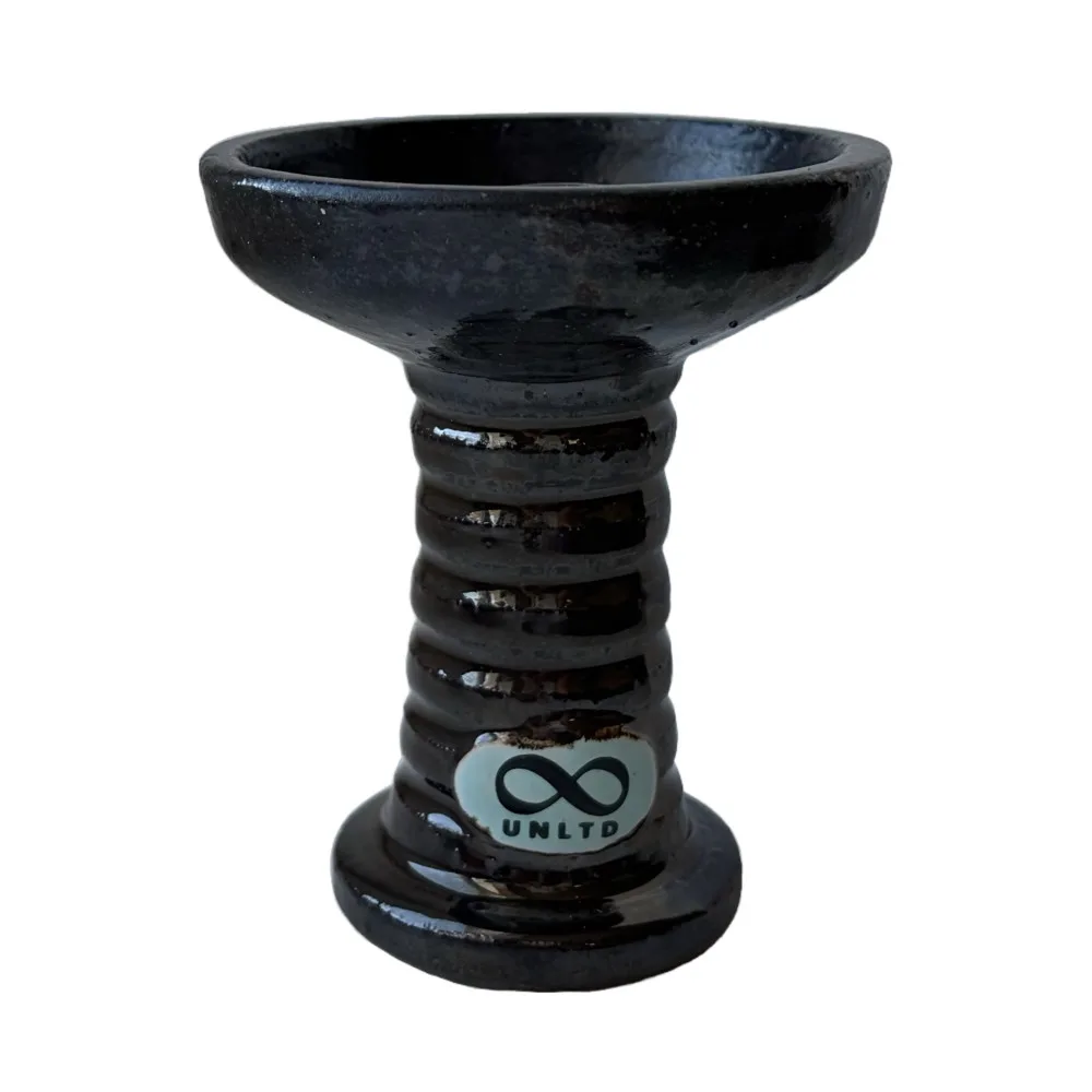 Чаша для кальяну Unlimited Ceramics UNLTD Phunnel Chrome Pyrite №4