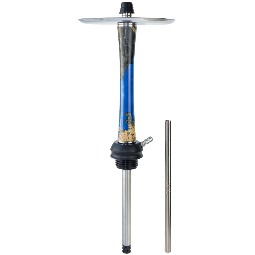 Кальян Aroma Hookah X-Ray Epoxy Wood Blue
