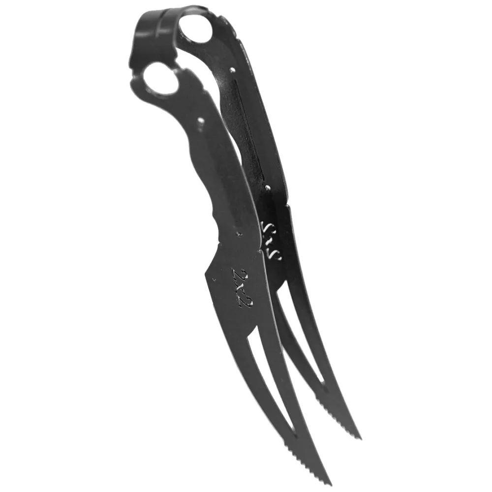 Щипці для кальяну 2х2 Black knife