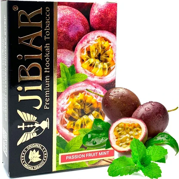 Тютюн Jibiar 50g Passion Fruit Mint (Маракуя М'ята)