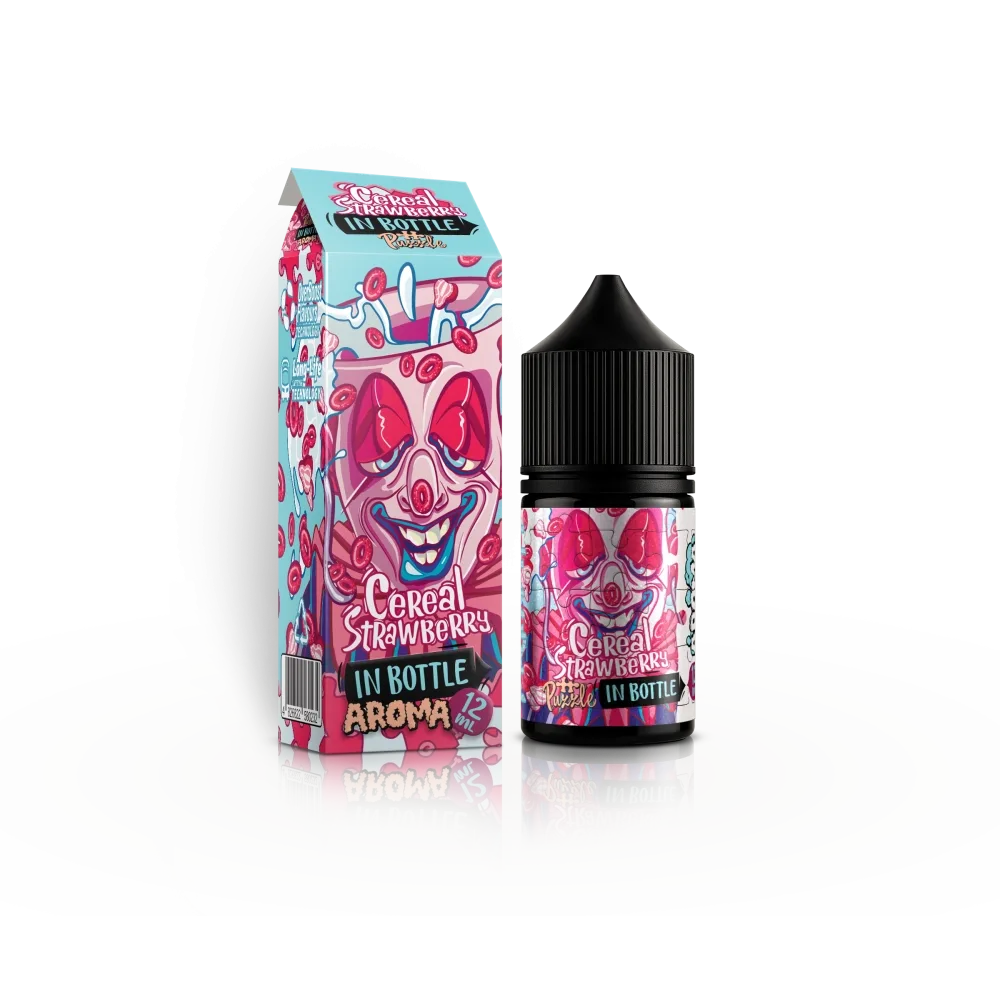 Набір In Bottle Salt Puzzle 30 ml 50mg Strawberry Cereal (Полуничні пластівці)