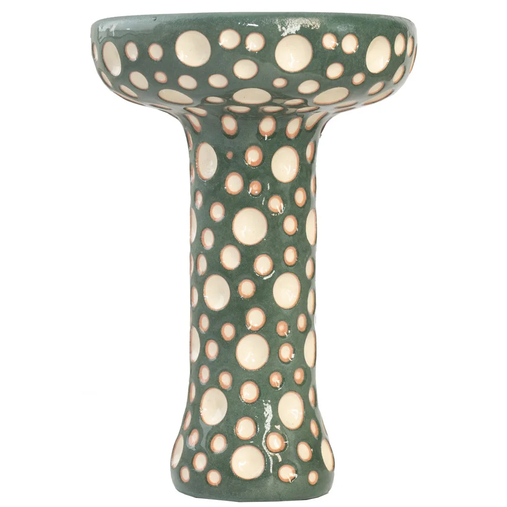 Чаша для кальяну ETNA Phunnel Dot Glaze Dark Green