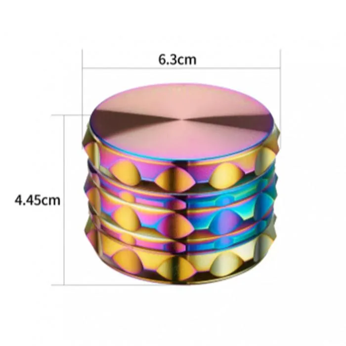 Гріндер металевий CHAMP HIGH BIG SHOT GRINDER 63 MM 3