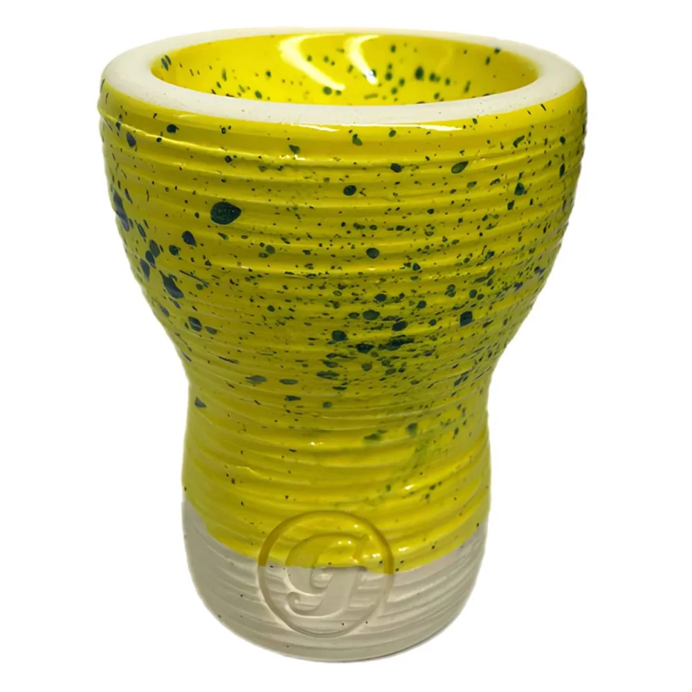 Чаша для кальяну GrynBowls Mummy Glaze Yellow
