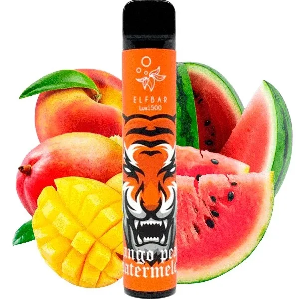 Elf Bar Lux 1500 Mango Peach Watermelon (Манго Персик Кавун)