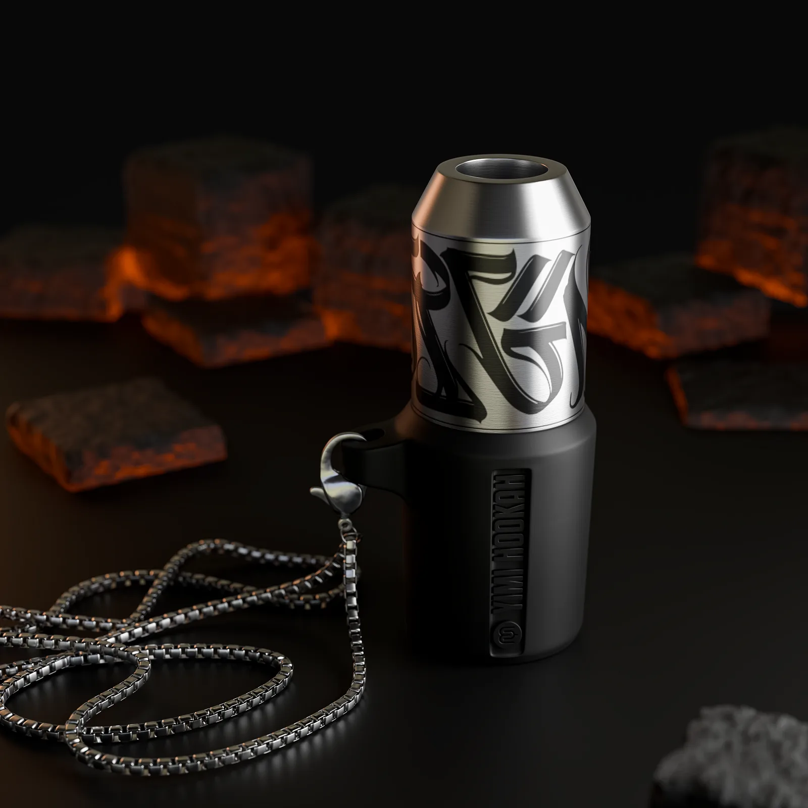 Персональний Мундштук для кальяну Yimi Stip Black 3