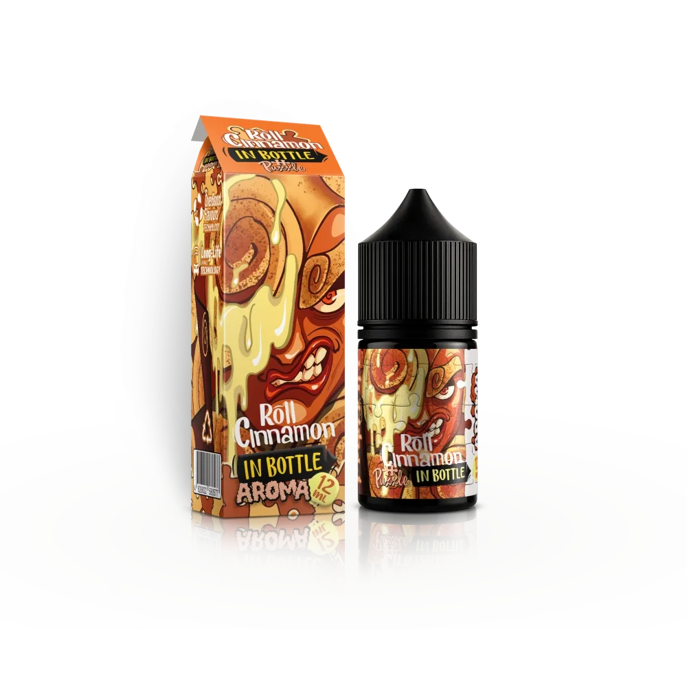 Набір In Bottle Salt Puzzle 30 ml 50mg Cinamon Roll (Булочка з корицею)