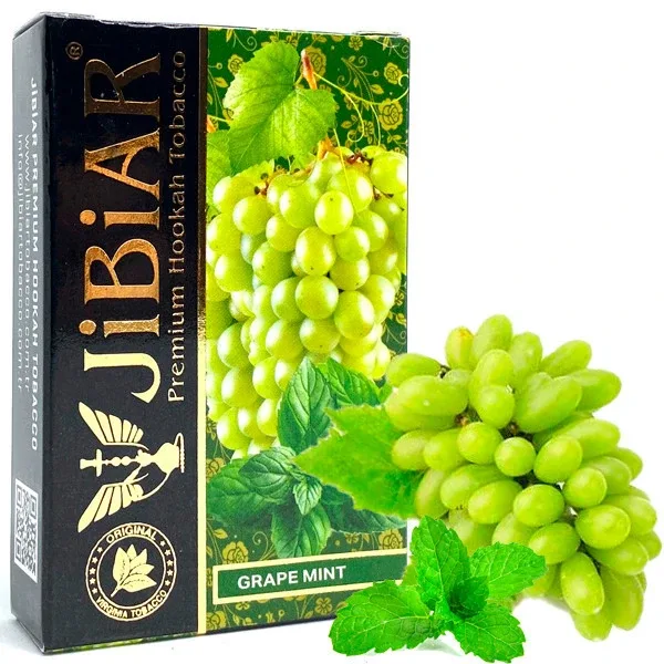 Тютюн Jibiar 50g Grape Mint (Виноград М'ята)