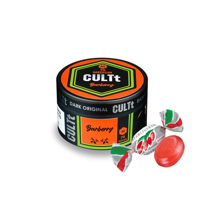 Тютюн CULTt Medium M70 100g Barberry (Барбарис)